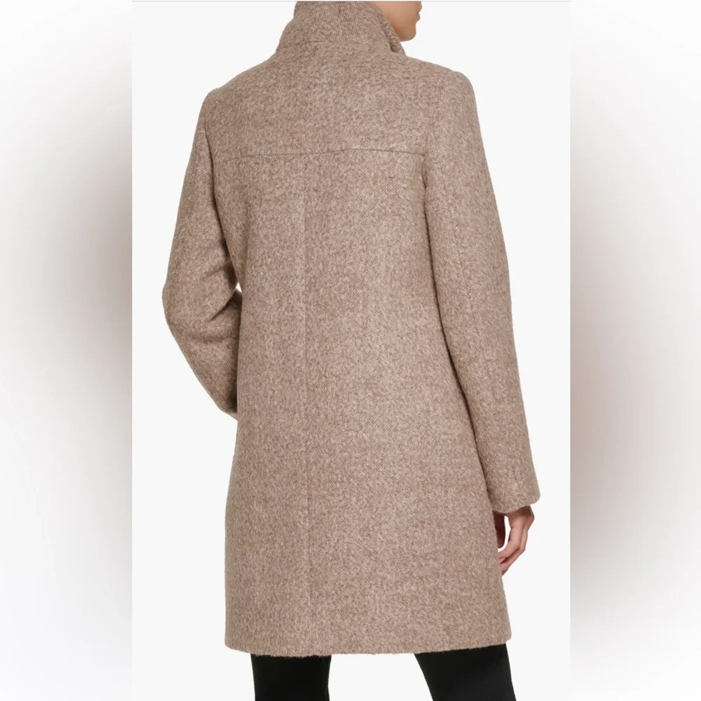 Kenneth Cole New Year Asymmetrical Coat - Picture 2 of 5